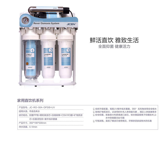 凈水器凈水流量越大≠越好，看凈水指標(biāo)選凈水器